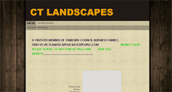 Desktop Screenshot of ctlandscapes.org