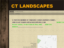 Tablet Screenshot of ctlandscapes.org